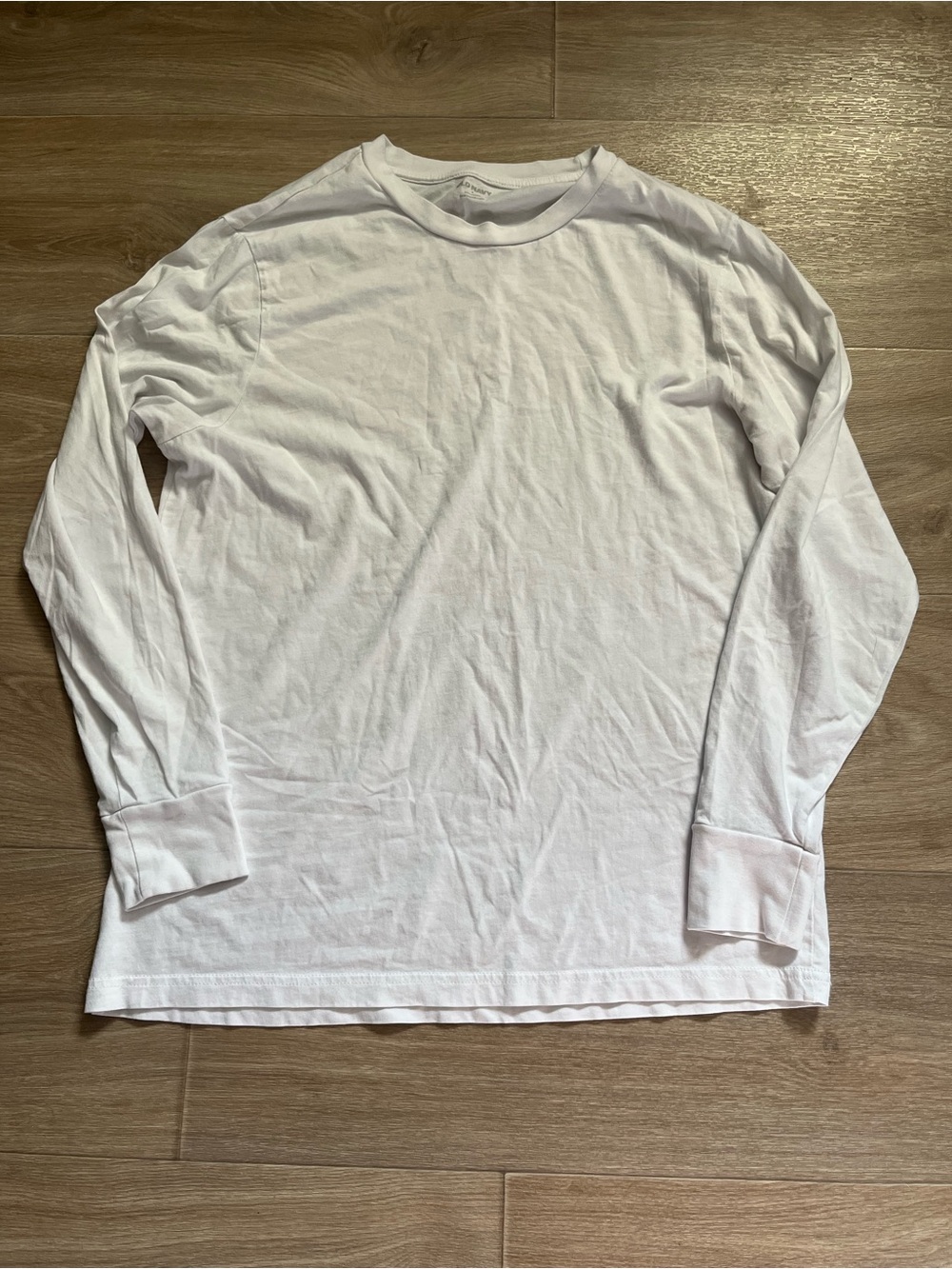 Old Navy All White Long Sleeve Shirt - Size S